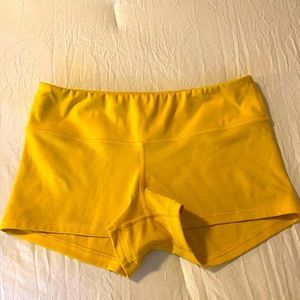 Fleo Yellow Shorts